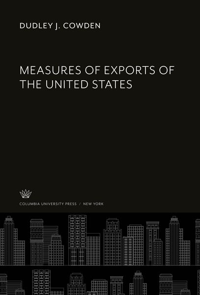 Produktbild: Measures of Exports of the United States