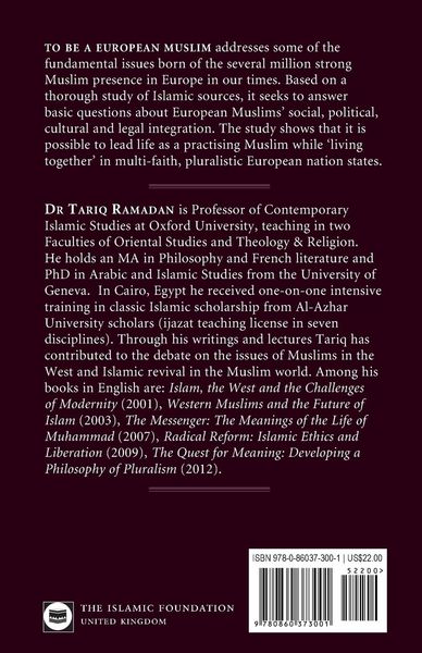 Produktbild: To Be a European Muslim