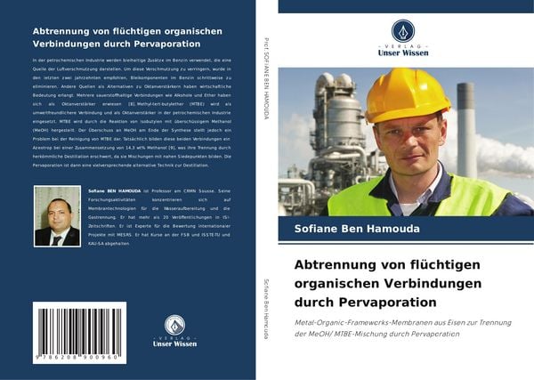Produktbild: Abtrennung von fl&uuml;chtigen organischen Verbindungen durch Pervaporation