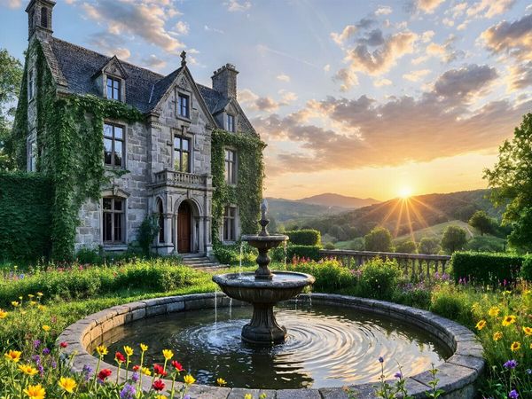 Produktbild: CALVENDO Puzzle Echo der Vergangenheit - Das verlassene Herrenhaus | 1000 Teile Lege-Gr&ouml;&szlig;e 64x48cm Foto-Puzzle f&uuml;r gl&uuml;ckliche Stunden