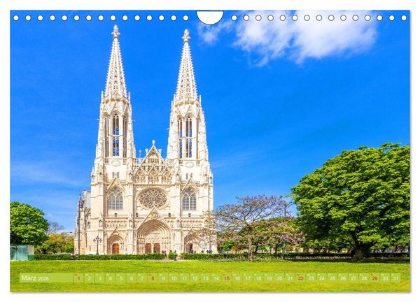 Produktbild: Herzlich willkommen in Wien (Wandkalender 2026 DIN A4 quer), CALVENDO Monatskalender