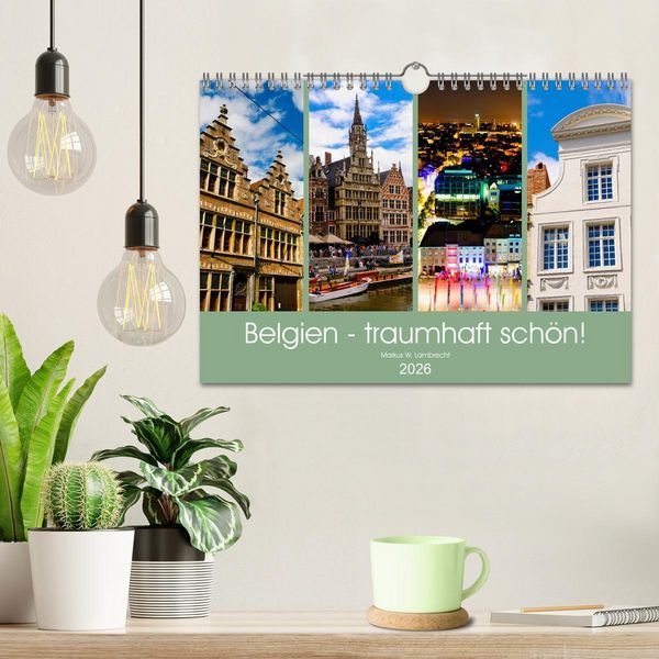 Produktbild: Belgien - traumhaft sch&ouml;n! (Wandkalender 2026 DIN A4 quer), CALVENDO Monatskalender