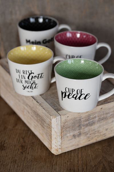 Produktbild: Du bist ein Gott, der mich sieht. &ndash; Tasse