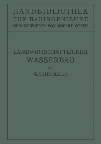 Produktbild: Landwirtschaftlicher Wasserbau