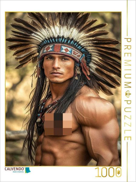 Produktbild: CALVENDO Puzzle Wenn Muskeln verf&uuml;hren | 1000 Teile Lege-Gr&ouml;&szlig;e 64x48cm Foto-Puzzle f&uuml;r gl&uuml;ckliche Stunden