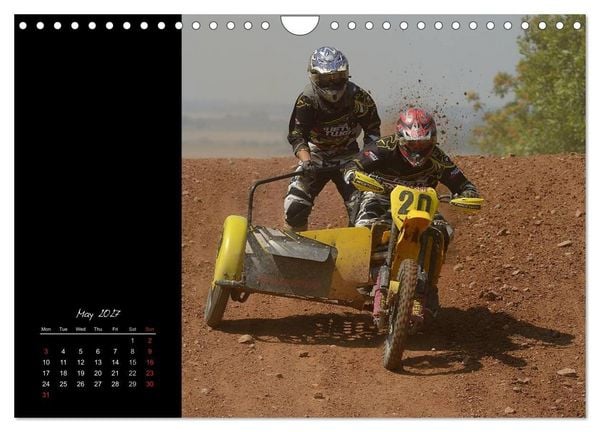 Produktbild: Motocross - MX UK-Version (Wall Calendar 2027 DIN A4 landscape), CALVENDO 12 Month Wall Calendar