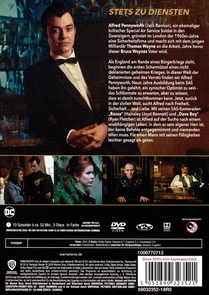 Produktbild: Pennyworth - Staffel 1 [3 DVDs]