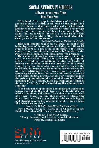 Produktbild: Social Studies in Schools
