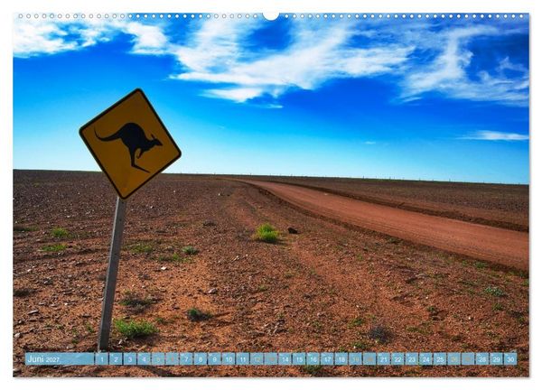 Produktbild: Roadtrip durchs Outback &ndash; Australiens wilde Seele (Wandkalender 2027 DIN A2 quer), CALVENDO Monatskalender