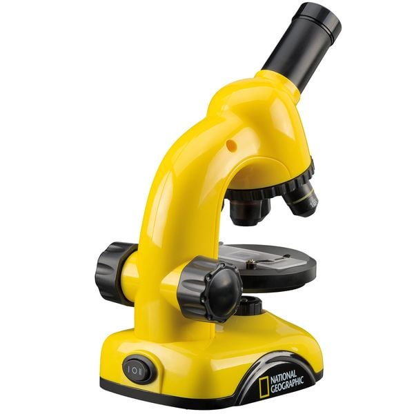 Produktbild: Bresser 14551 - NATIONAL GEOGRAPHIC Einsteiger-Mikroskop (gelb) 40-800x
