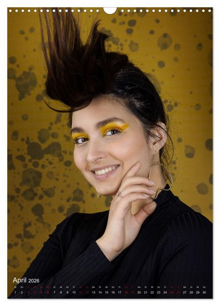 Produktbild: Beauty Faces - Photos by Michael Allmaier (Wandkalender 2026 DIN A3 hoch), CALVENDO Monatskalender