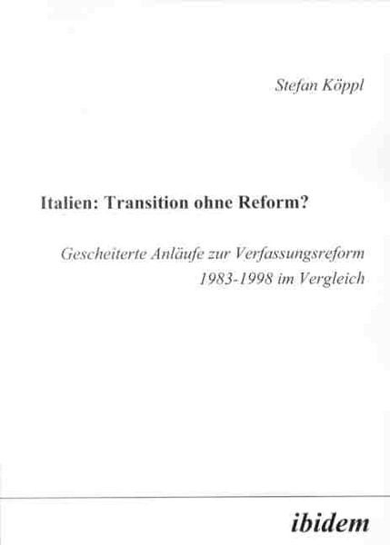Produktbild: Italien: Transition ohne Reform?
