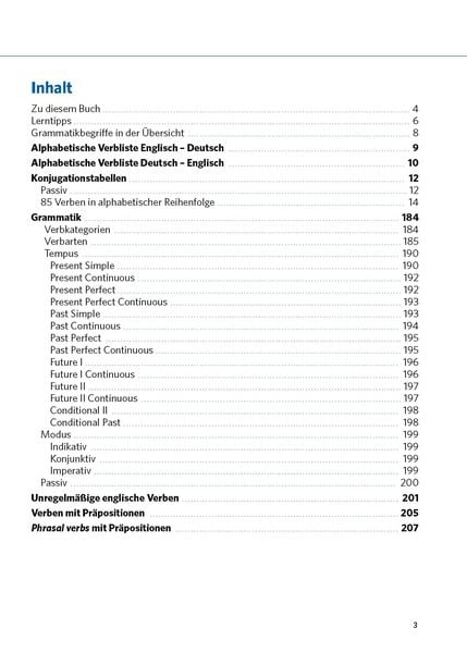 Produktbild: PONS Verbtabellen Plus Englisch