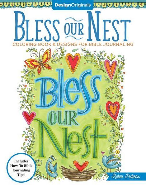 Produktbild: Bless Our Nest Coloring Book