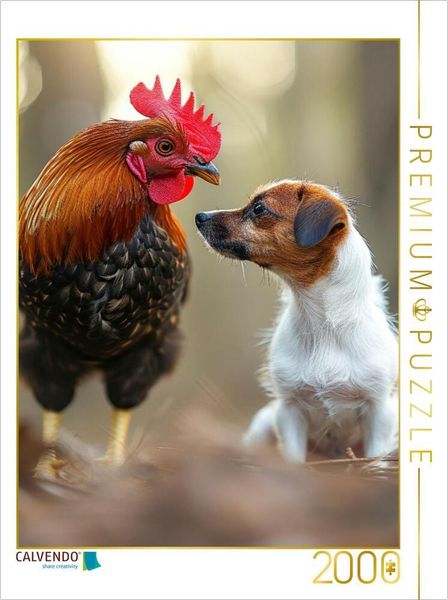 CALVENDO Puzzle Hallo Nachbar | 2000 Teile Lege-Größe 90x67cm Foto-Puzzle für glückliche Stunden, Sonstige von , Calvendo Puzzle, 4066851394213
