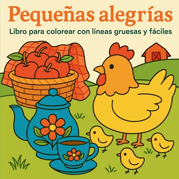 Produktbild: Peque&ntilde;as alegr&iacute;as Libro para colorear con l&iacute;neas gruesas y f&aacute;ciles