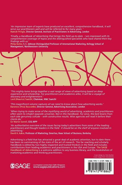 Produktbild: The SAGE Handbook of Advertising