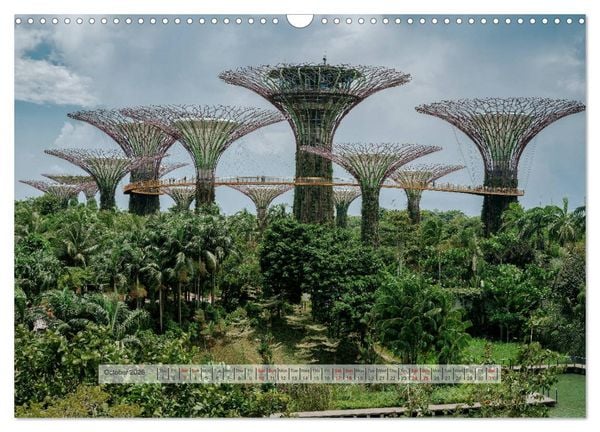 Produktbild: Discover Singapore (Wall Calendar 2026 DIN A3 landscape), CALVENDO 12 Month Wall Calendar