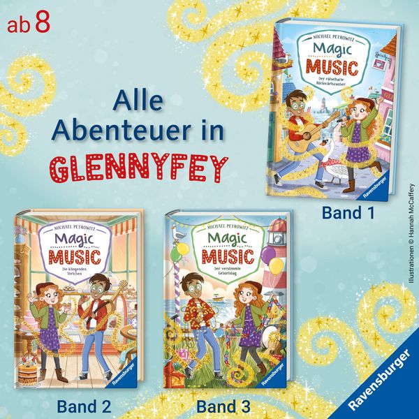 Produktbild: Magic Music, Band 1 - Der r&auml;tselhafte R&uuml;ckw&auml;rtszauber