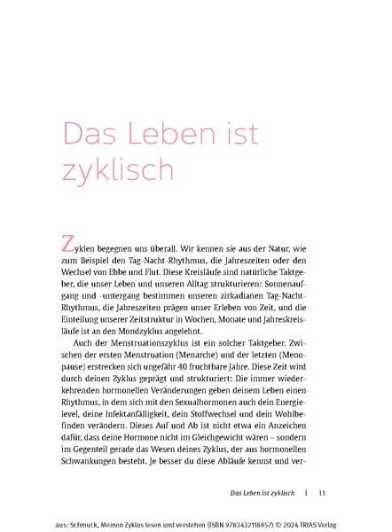 Produktbild: Meinen Zyklus lesen und verstehen