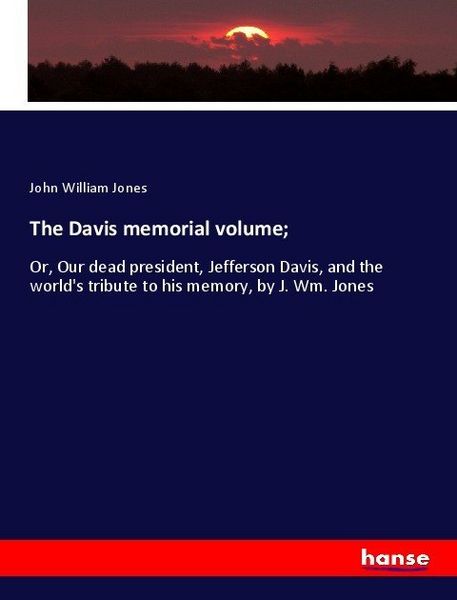 Produktbild: The Davis memorial volume;
