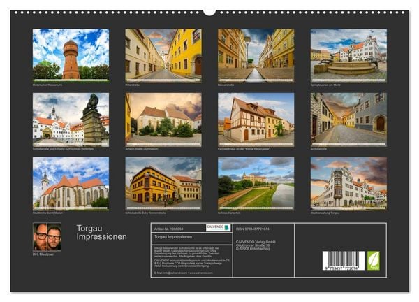 Produktbild: Torgau Impressionen (hochwertiger Premium Wandkalender 2026 DIN A2 quer), Kunstdruck in Hochglanz