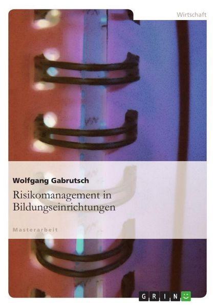 Produktbild: Risikomanagement in Bildungseinrichtungen