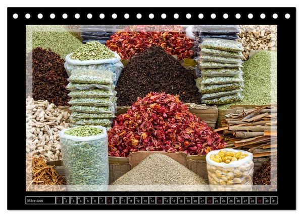 Produktbild: Kerala - Impressionen aus S&uuml;dindien (Tischkalender 2026 DIN A5 quer), CALVENDO Monatskalender
