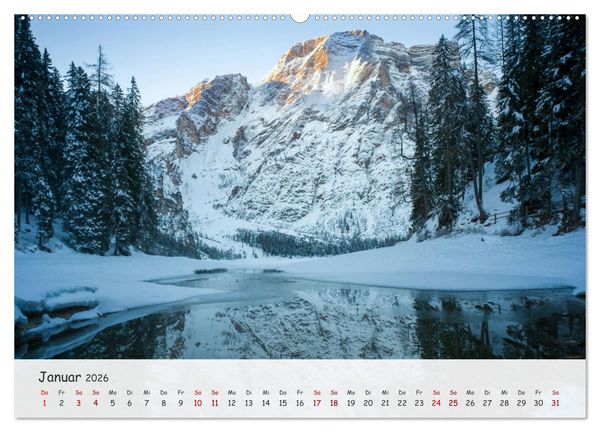 Produktbild: Italien - zwischen Dolomiten und Amalfik&uuml;ste (Wandkalender 2026 DIN A2 quer), CALVENDO Monatskalender