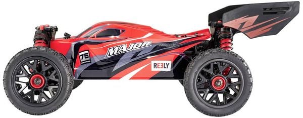 Produktbild: Reely Major Rot Brushed 1:14 RC Modellauto Elektro Buggy Allradantrieb (4WD) RtR 2,4 GHz Inkl. Akku und Ladeger&auml;t