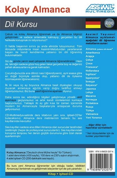 Produktbild: Assimil Kolay Almanca