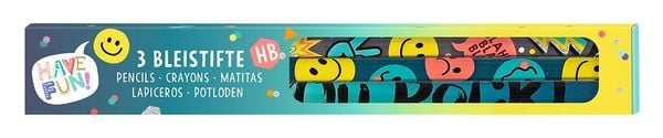 Produktbild: Happy Day Bleistifte 3er Set