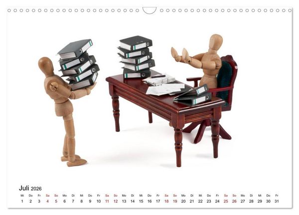 Produktbild: Ich liebe meinen Job auch dieses Jahr (Wandkalender 2026 DIN A3 quer), CALVENDO Monatskalender