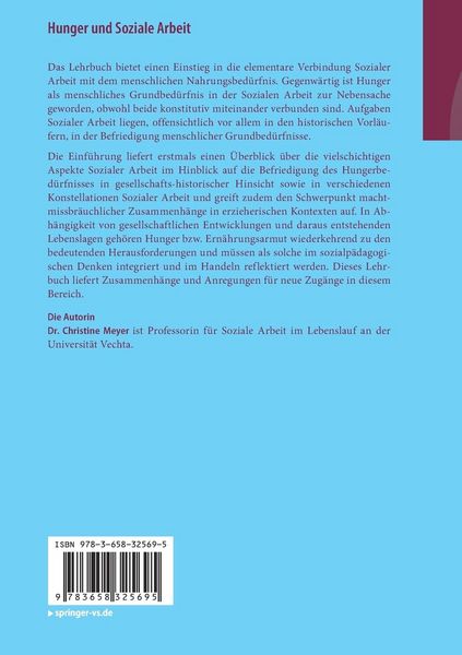 Produktbild: Hunger und Soziale Arbeit