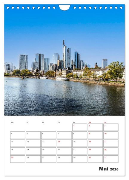Produktbild: Frankfurt am Main - Impressionen aus der Finanzmetropole (Wandkalender 2026 DIN A4 hoch), CALVENDO Monatskalender