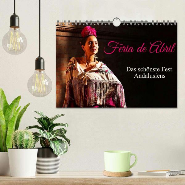 Produktbild: Feria de Abril (Wandkalender 2026 DIN A4 quer), CALVENDO Monatskalender