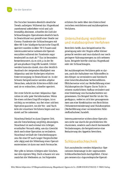 Produktbild: Meine Adipositas-OP. Magenverkleinerung, Magenband, Bypass & Co.