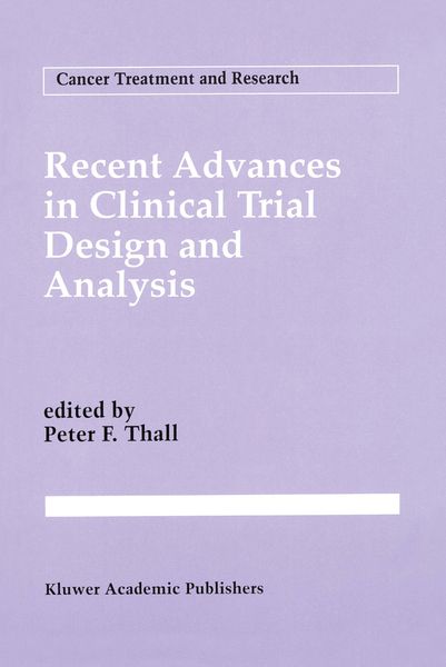 Produktbild: Recent Advances in Clinical Trial Design and Analysis