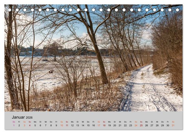 Produktbild: Joachimsthal am Rand der Schorfheide (Tischkalender 2026 DIN A5 quer), CALVENDO Monatskalender