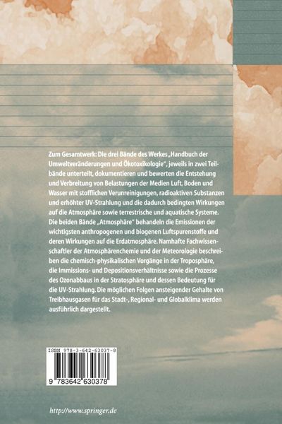 Produktbild: Handbuch der Umweltver&auml;nderungen und &Ouml;kotoxikologie