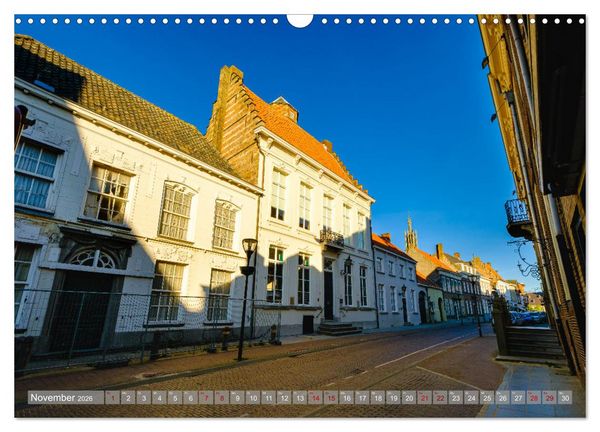 Produktbild: Ein Blick auf Hulst in Zeeland (Wandkalender 2026 DIN A3 quer), CALVENDO Monatskalender