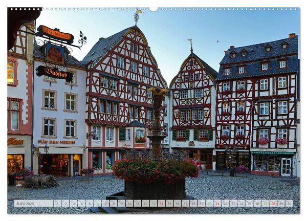 Produktbild: BERNKASTEL-KUES (Wandkalender 2026 DIN A2 quer), CALVENDO Monatskalender