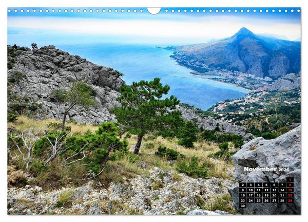 Produktbild: Kroatien - Split und die dalmatinische K&uuml;ste (Wandkalender 2026 DIN A3 quer), CALVENDO Monatskalender