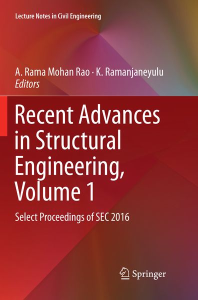 Produktbild: Recent Advances in Structural Engineering, Volume 1