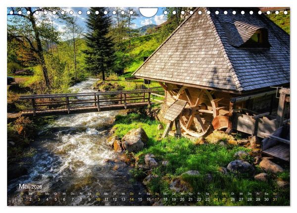 Produktbild: Faszination Schwarzwald (Wandkalender 2026 DIN A4 quer), CALVENDO Monatskalender