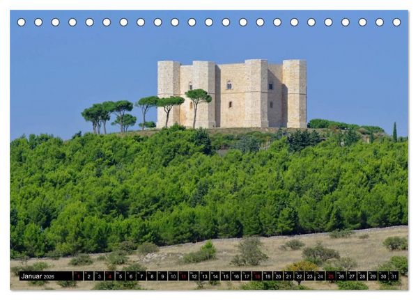 Produktbild: Apulien (Tischkalender 2026 DIN A5 quer), CALVENDO Monatskalender