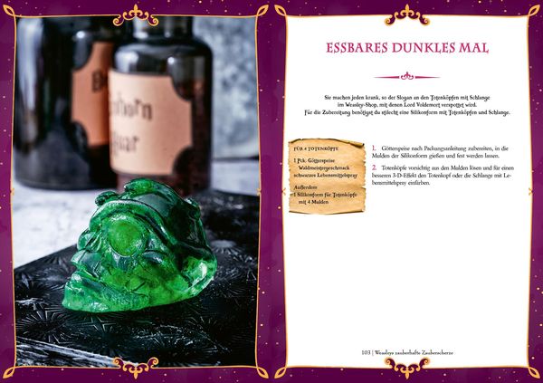 Produktbild: Das Buch f&uuml;r Potter-Fans: Sweets und Candys