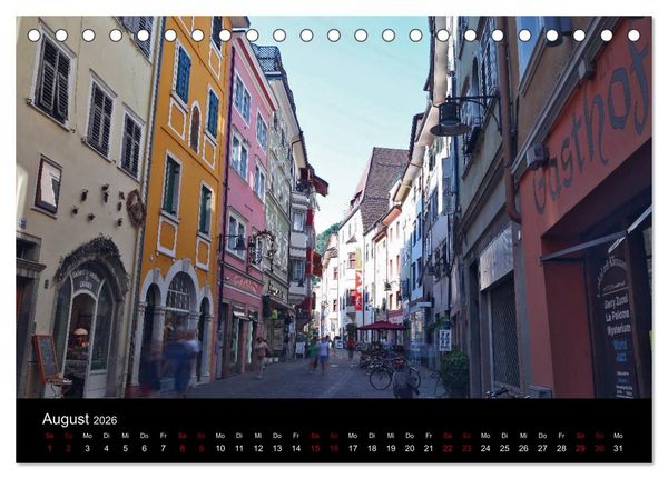 Produktbild: Bozen 2026 (Tischkalender 2026 DIN A5 quer), CALVENDO Monatskalender