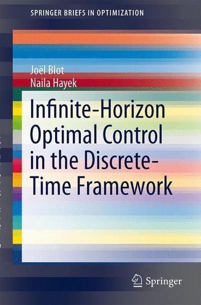 Produktbild: Infinite-Horizon Optimal Control in the Discrete-Time Framework