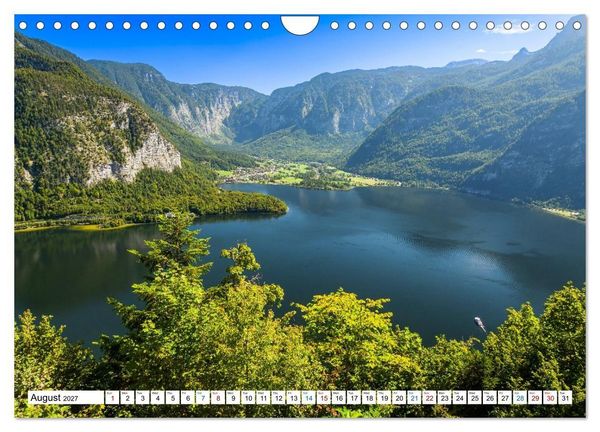 Produktbild: The Magic of Hallstatt (Wall Calendar 2027 DIN A4 landscape), CALVENDO 12 Month Wall Calendar